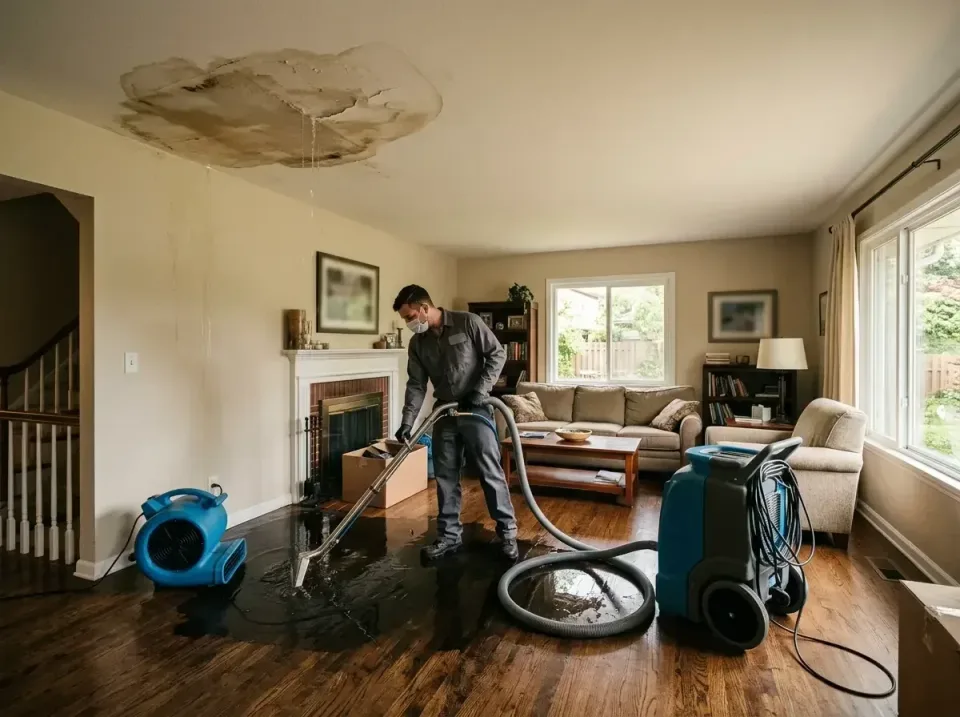 attic-pipe-burst-ceiling-drip-008 — frequently asked questions, Water Damage Restoration & Carpet Care in Clearwater, SC